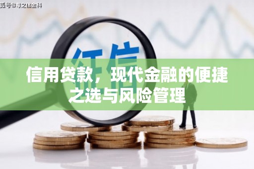 广汉信用贷款，现代金融的便捷之选与风险管理