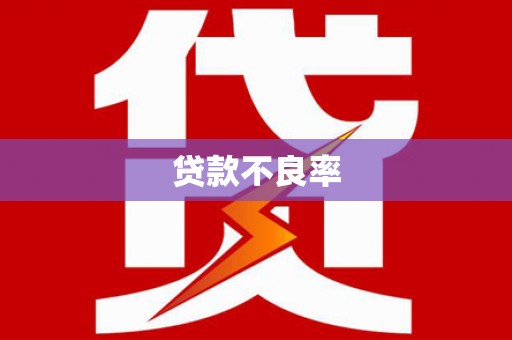 广汉贷款不良率
