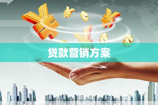 广汉贷款营销方案