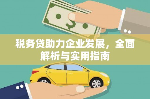 广汉税务贷助力企业发展，全面解析与实用指南