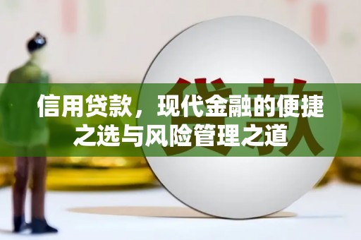 广汉信用贷款，现代金融的便捷之选与风险管理之道