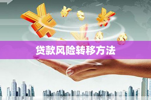 广汉贷款风险转移方法 广汉贷款风险转移方法