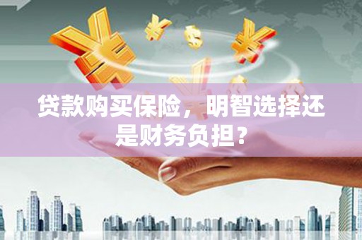 广汉贷款购买保险，明智选择还是财务负担？