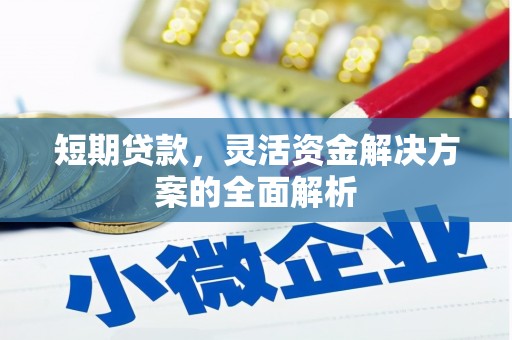 广汉短期贷款，灵活资金解决方案的全面解析