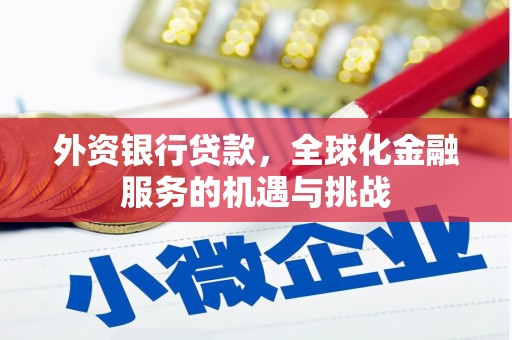 广汉外资银行贷款，全球化金融服务的机遇与挑战