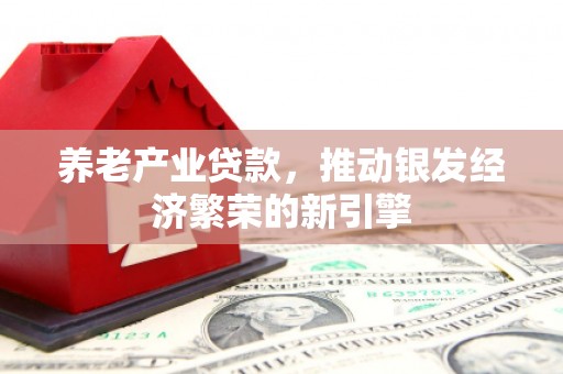 广汉养老产业贷款，推动银发经济繁荣的新引擎