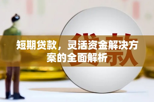 广汉短期贷款，灵活资金解决方案的全面解析