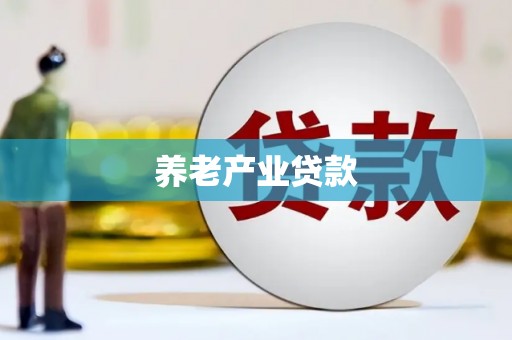 广汉养老产业贷款