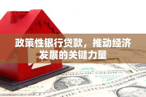 广汉政策性银行贷款，推动经济发展的关键力量
