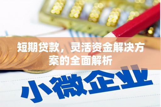 广汉短期贷款，灵活资金解决方案的全面解析