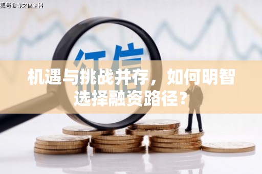 广汉机遇与挑战并存，如何明智选择融资路径？